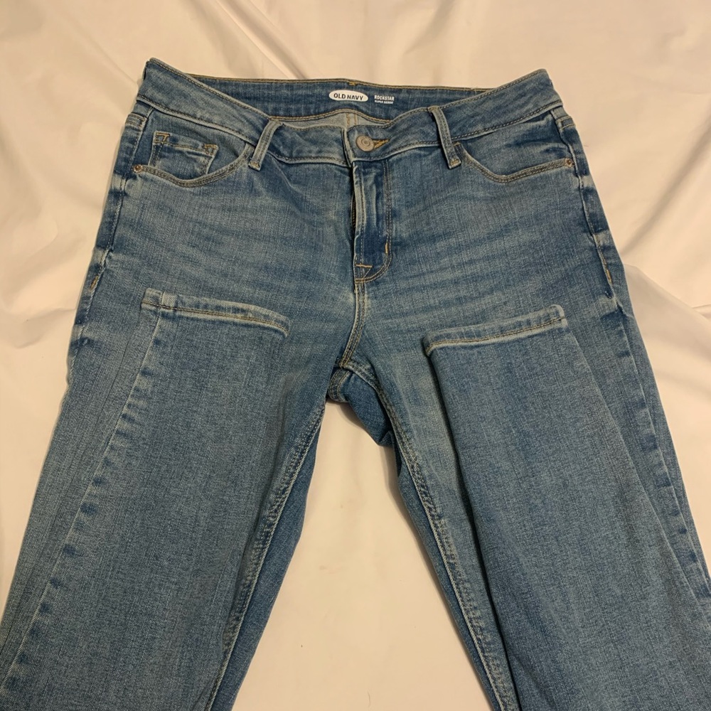 Old Navy super skinny jeans- mid rise